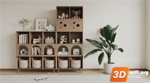 Children's cabinet Skp Files